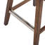 Tabouret de bar pivotant moderne avec revêtement en polyuréthane pour un îlot de cuisine et un confort à la maison