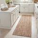 Alda Handmade Handwoven Jute/Sisal Natural/Ivory Rug
