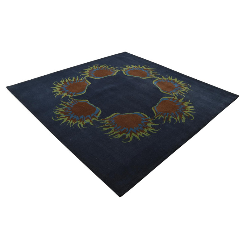 Tapis bleu marine 8 pi Pineland