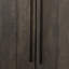 Armoire Ombret - brun foncé brossé-8782895