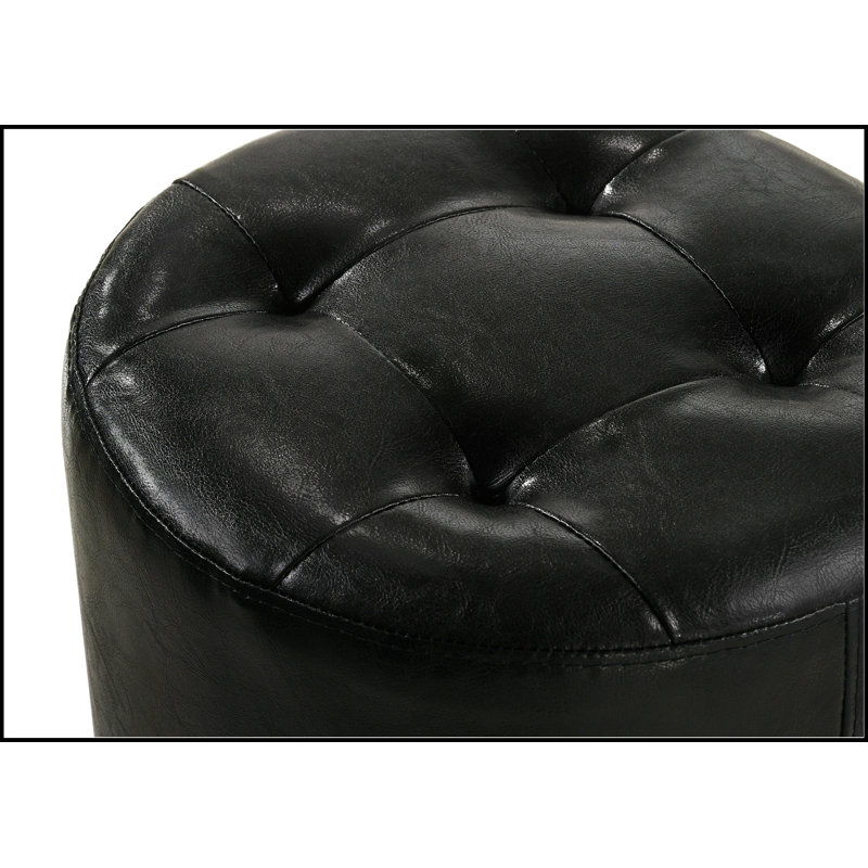 Tabouret de coiffeuse pivotant 1 pièce, Noir