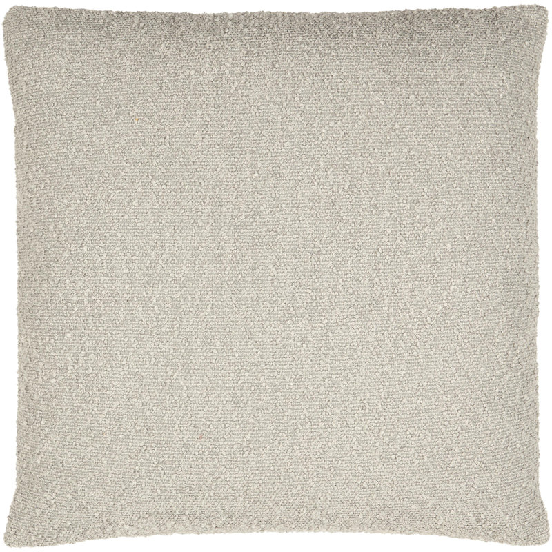 Housse de coussin Olinda, H 20 po x l 20 po, Housse de coussin seulement - sans coussin, Crème