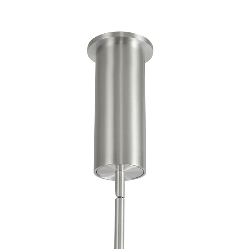Vega 3 - Light LED Pendant, 16.5" H x 56" W x 56" D, Brushed Nickel