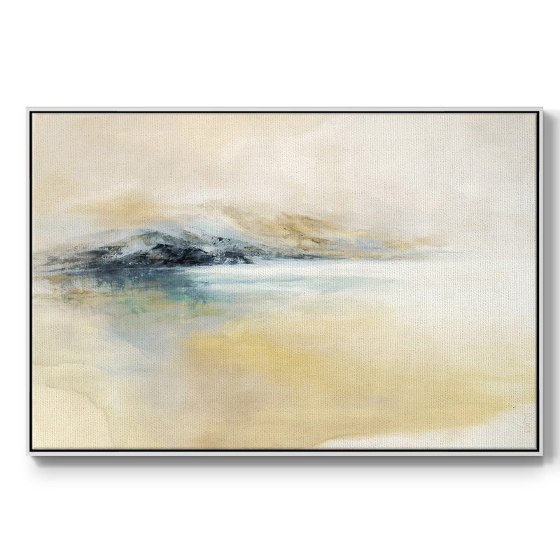«Lost in Thought», reproduction sur toile flottante, H 17 po x l 25 po x P 2 po, Blanc