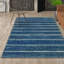 Tapis bleu marine / crème Rocus-19598927