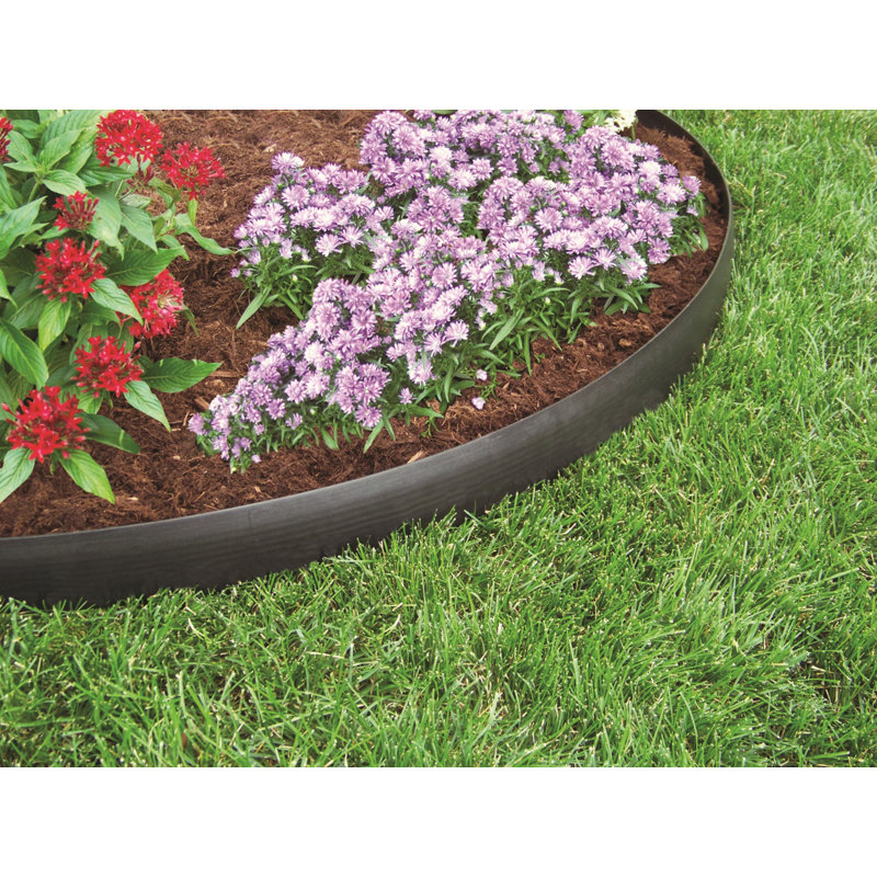 Bordure sans creusage 3 po TALL, Noir, H 3 po x l 720 po x P 1,5 po