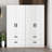 Double Wardrobe With 4 Slim Door And 4 Drawers!-670835745
