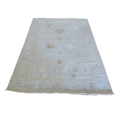 One-of-a-Kind 9'3" X 12'3" Wool Area Rug in Gray