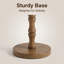 Lampe sur pied rustique 62 "avec abat-jour en lin 62"