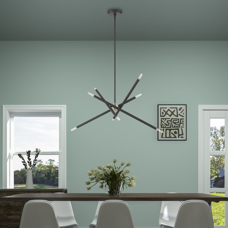 Lustre linéaire Asherah Aquera, Gris scandinave