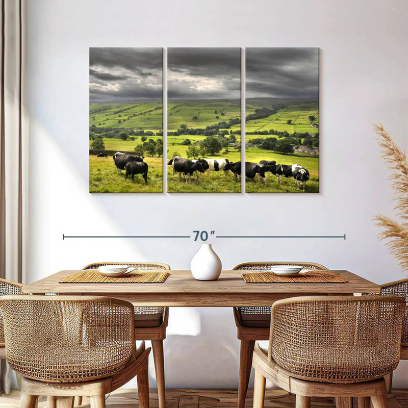 Brampt Simple Cow Herd, 36" H x 57" W