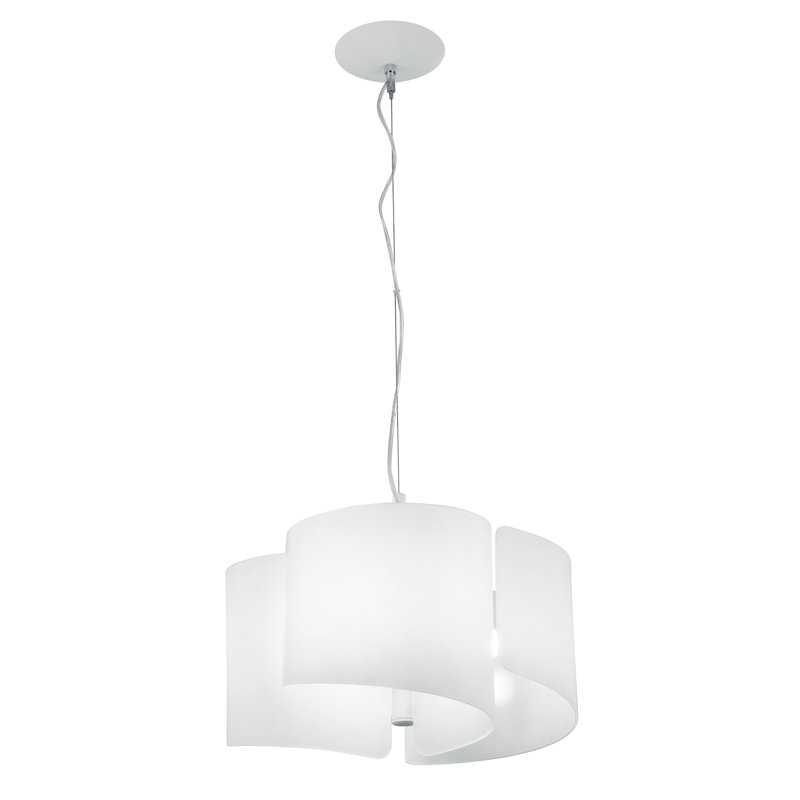 Fergerson 3 - Light White Unique/Statement Pendant