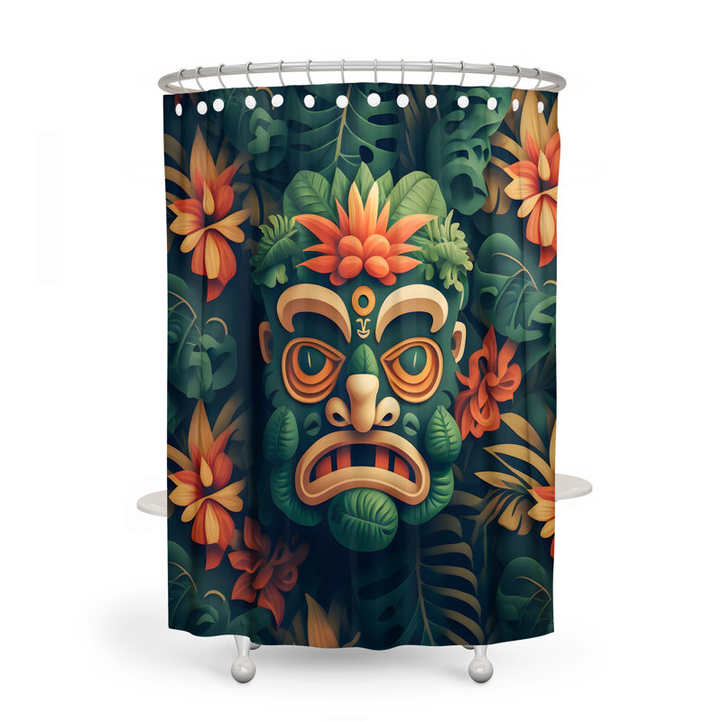 Rideau de douche Floral, H 72 po x l 70 po