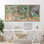 Rustique campagne aquarelle pastel vibrant 3 pièces-91874826-91874828