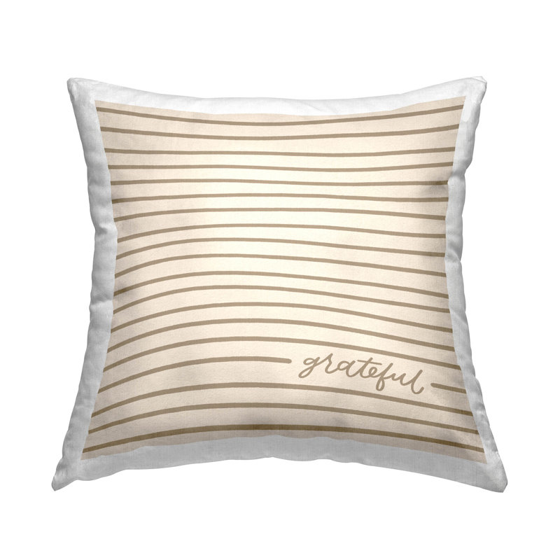 Polyester Throw Square Pillow Cover & Insert