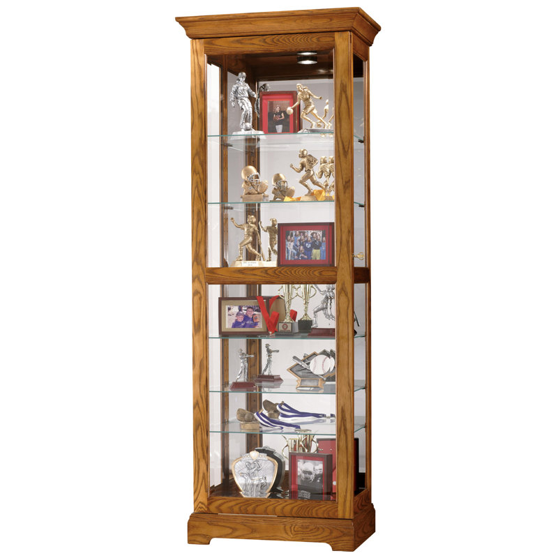 Berends Lighted Curio Cabinet