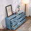 Commode rétro 9 tiroirs l 63 po-883394662