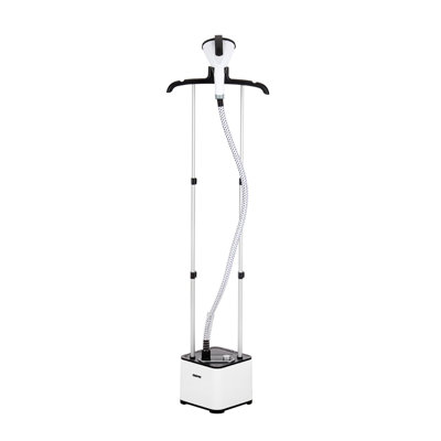 GEEPAS Garment Steamer | Upright Clothes Steamer 45s Quick Heat-up | 11 Steam Modes,1.3L Water Tank | KILLS GERMS & Fast Wrinkle Removal, Suitable for all Fabrics | 2 Year Warranty 2000W White