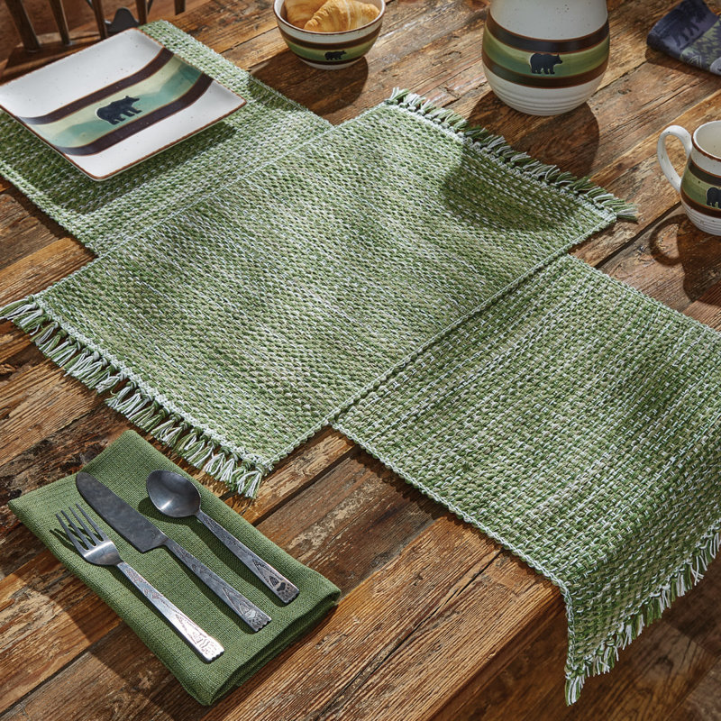 Burneta Runner No Pattern Yarn Table Runner