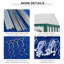 Antto 7.97m x 3.97 m Steel Party Tent