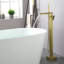 1 Handle Floor Clawfoot Tub Faucet with Diverter