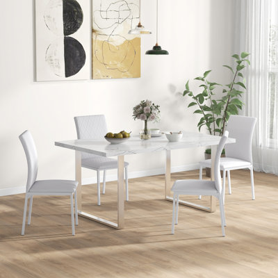 Chaise d'appoint rembourrée Adlea