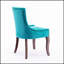 Chaise d'appoint rétro en tissu épaissi avec pieds en bois massif pour plus de confort et de style-800405440