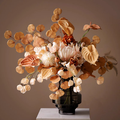 Simulated Bouquet Arrangement Ornament