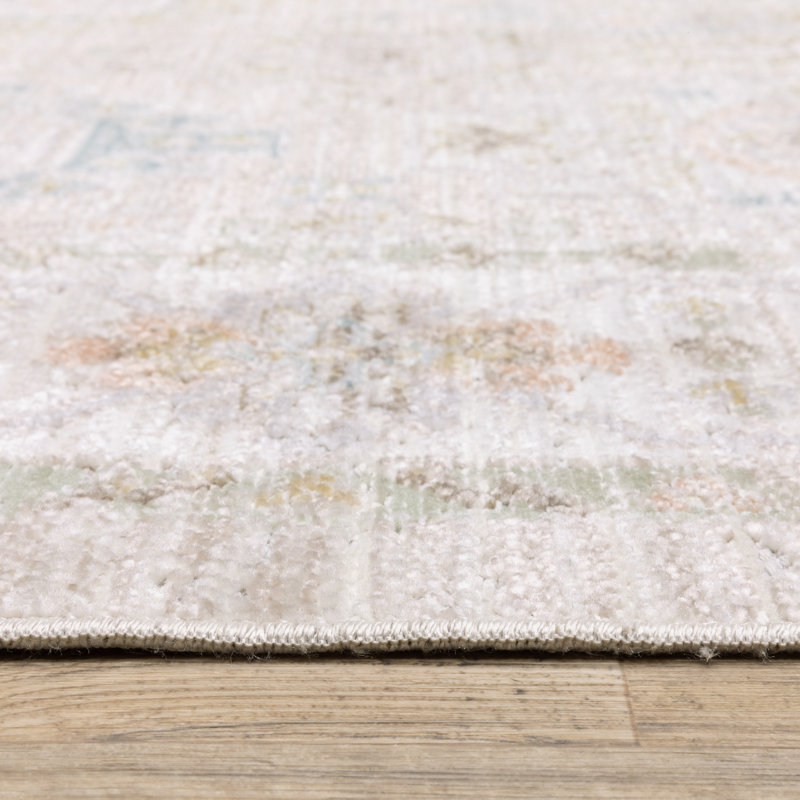 Goulart Machine Woven Oriental Area Rug, Runner 2'7" x 7'10"