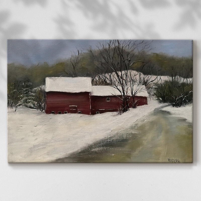 Winter Homestead II, H 8 po x l 12 po x P 1,5 po