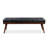 Luca Full-Grain Italian Genuine Leather Bench-410217521
