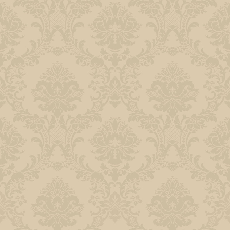 Palmwood 10m x 52.8cm Semi-Gloss Wallpaper Roll, Gold