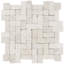 Nature Antique Lava Black Pebble Mosaic Tile-1915853606
