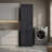 Storage Cabinet Manika, Laundry, Black