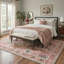 Tapis rose lavable avec envers antidérapant Gemini-132808328-133018444