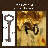 Plated Hollow Barrel Skeleton Key