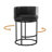 26" Sculptural Swivel Modern Counter Stool-2027557715