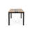 Modern Wood Rectangular Dining Table With Trestle Base | Gift Idea
