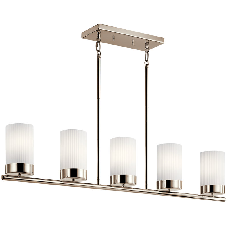 Lustre linéaire Ciona 5Lt, Nickel poli