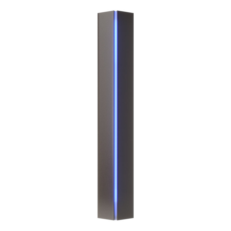 Gallery Dimmable 8 Lbs Flush Mount Scone, Oil Rubbed Bronze, Blue