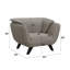 Chaise Nayeli, lin brun