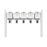 Balmoral Quint Mount Mailbox /w/ Ball Finials, Personalized Door Medallion, Newspaper Box (5 Mailboxes, Posts, 5 Newspaper Boxes, 5 Medallions)