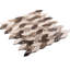 Channing x 2,5 po Carreau de mosaïque allongé aspect pierre aspect marbre poli naturel pour mur et plancher-50210666