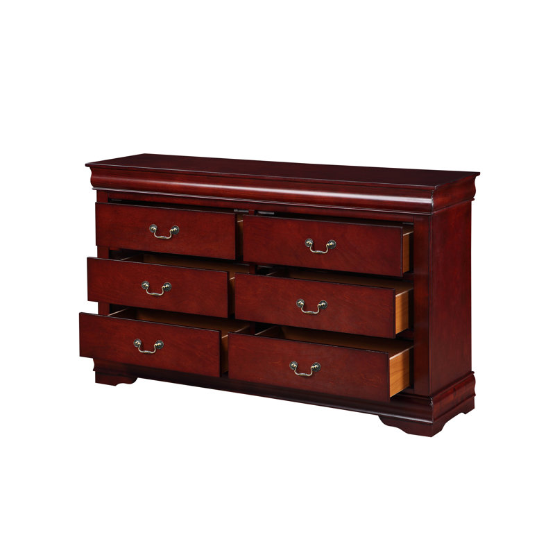 Commode 6 tiroirs Louis Philippe