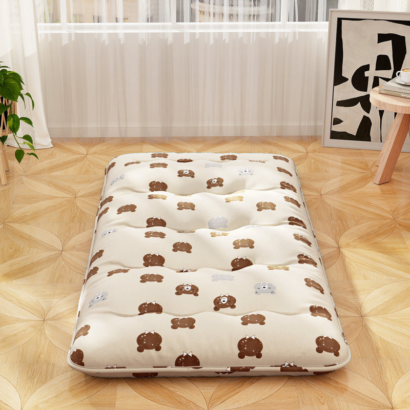 Matelas de futon japonais 4 po Liviu, Simple