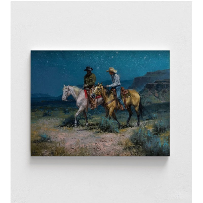 Night Riders par Jack Sorenson, Pas de tapis, H 4 po x l 6 po, Imprimé seulement
