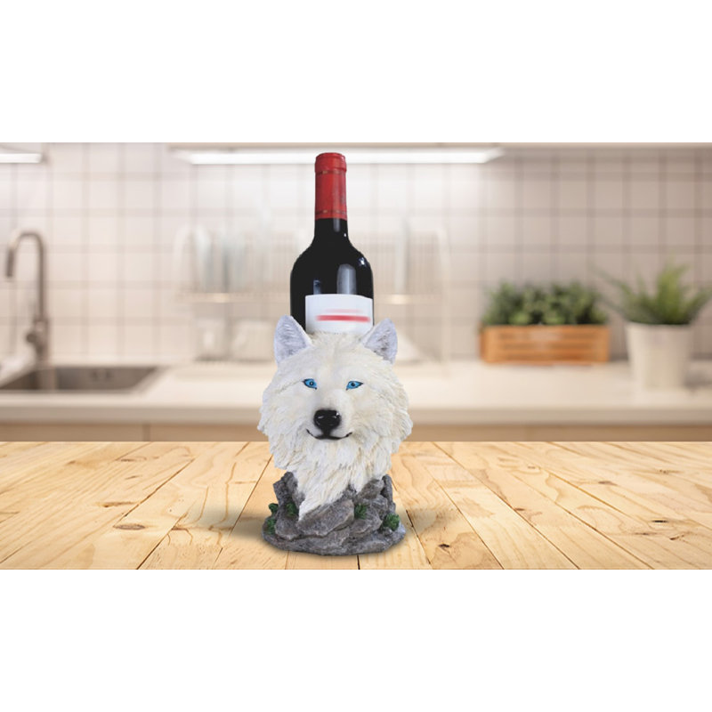 Figurine de salle à manger porte-bouteilles Csaba H 7,75 po