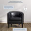 Fauteuil demi-tonneau de 26,77 po Munson-324262357