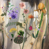 Mix And Mingle Painting by Natalie Levine