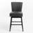 Comfortable Swivel Counter Stool With Sturdy Build And Sophisticated Design